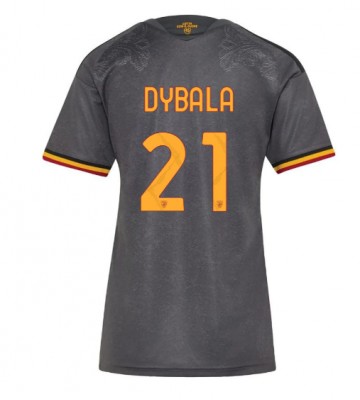 AS Roma Paulo Dybala #21 Tredje Tröja Dam 2026-27 Kortärmad